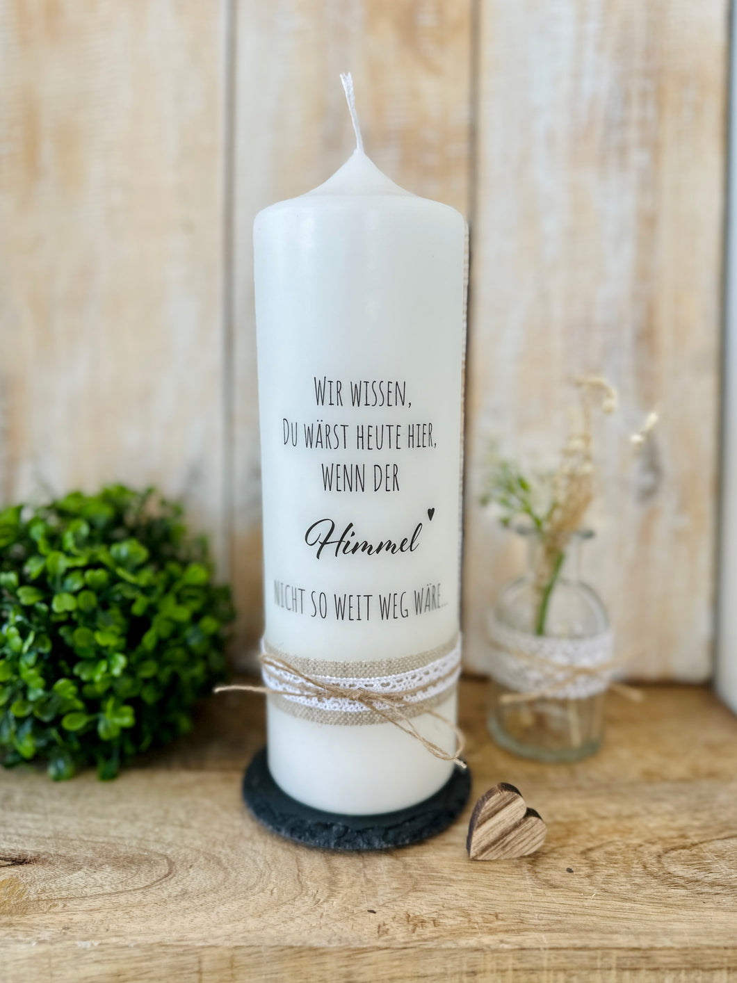 Mourning candle 